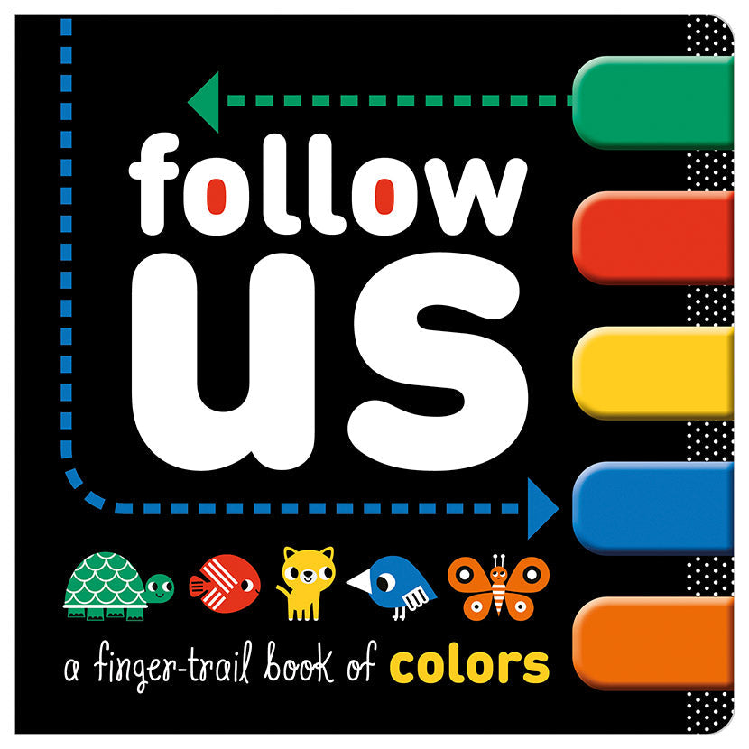 Product image 1 of Follow Us, a board book for ages 0+, by Make Believe Ideas.