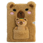 Product image 1 of Furry Capybara Diary, a stationery item for ages 3+, by Make Believe Ideas.