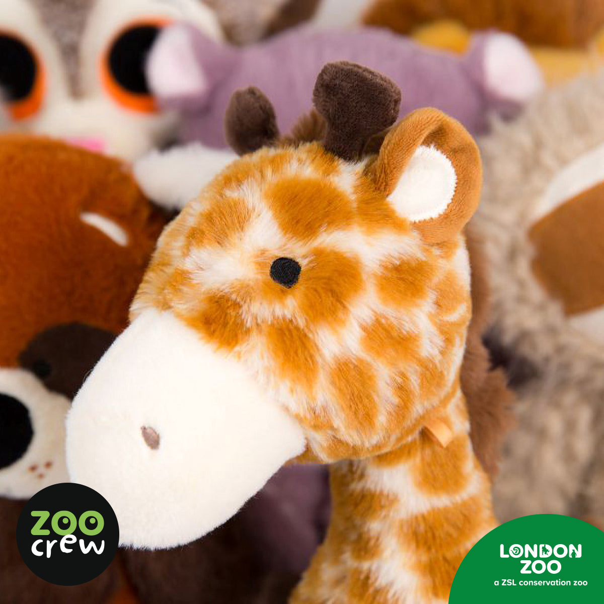 Product image 5 of Giggles the Giraffe, a plush toy for ages 0+, by Make Believe Ideas.
