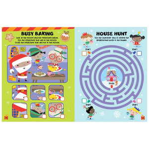 Product image 7 of Gingerbread Friends Activity Book, a sticker activity book for ages 4+, by Make Believe Ideas.