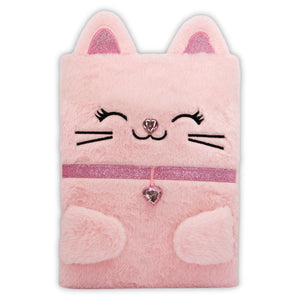 Product image 1 of Glitter Gem Kitty Sketchbook, a stationery item for ages 7+, by Make Believe Ideas.
