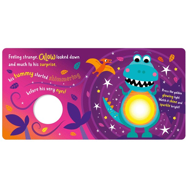 Product image 4 of Glow-a-saurus, a board book for ages 0+, by Make Believe Ideas.