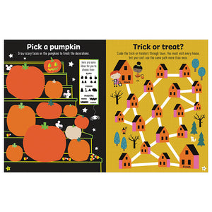 Product image 2 of Glow in the Dark Puffy Stickers Happy Halloween!, a sticker activity book for ages 4+, by Make Believe Ideas.