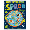 Product image 1 of Glow in the Dark Space Activity Book, a sticker activity book for ages 3+, by Make Believe Ideas.