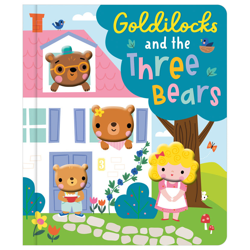 Product image 1 of Goldilocks and the Three Bears, a board book for ages 0+, by Make Believe Ideas.