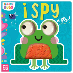 Product image 1 of Groovy Baby I Spy a Fly!, a board book for ages 0+, by Make Believe Ideas.