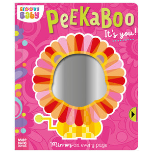 Product image 1 of Groovy Baby Peekaboo It's You!, a board book for ages 0+, by Make Believe Ideas.