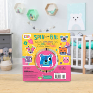 Product image 6 of Groovy Baby Spin and Find, a board book for ages 0+, by Make Believe Ideas.