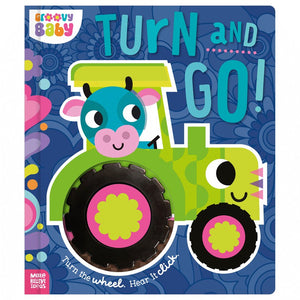 Product image 8 of Groovy Baby Turn and Go!, a board book for ages 0+, by Make Believe Ideas.
