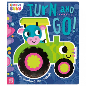 Product image 9 of Groovy Baby Turn and Go!, a board book for ages 0+, by Make Believe Ideas.