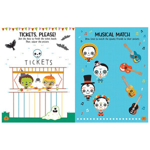 Product image 2 of Halloween Party Activity Book, a sticker activity book for ages 4+, by Make Believe Ideas.