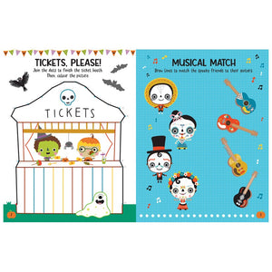 Product image 3 of Halloween Party Activity Book, a sticker activity book for ages 4+, by Make Believe Ideas.