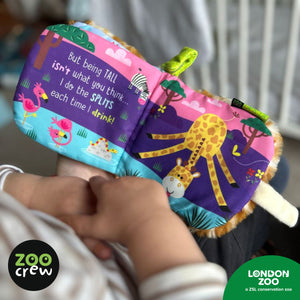Product image 8 of Hand-Puppet Cloth Book Giraffe, a cloth book for ages 0+, by Make Believe Ideas.