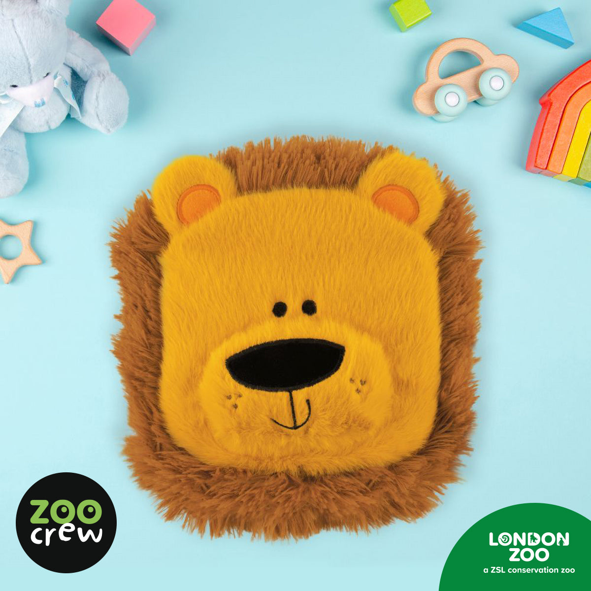 Product image 2 of Hand-Puppet Cloth Book Lion, a cloth book for ages 0+, by Make Believe Ideas.