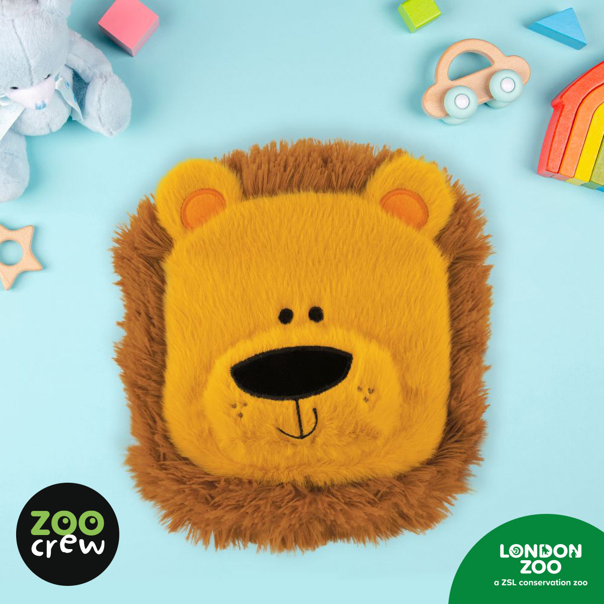 Product image 2 of Hand-Puppet Cloth Book Lion, a cloth book for ages 0+, by Make Believe Ideas.
