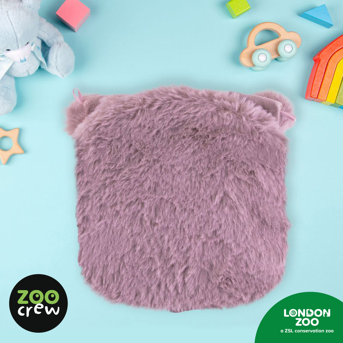 Product image 5 of Hand-Puppet Cloth Book Pygmy Hippo, a cloth book for ages 0+, by Make Believe Ideas.
