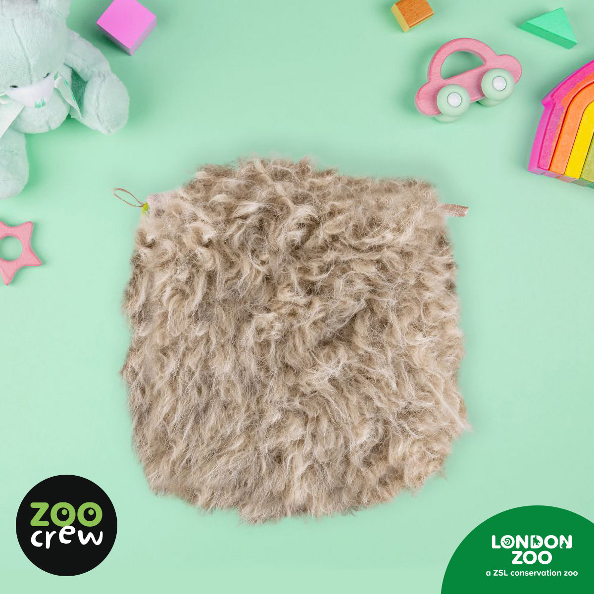 Product image 5 of Hand-Puppet Cloth Book Sloth, a cloth book for ages 0+, by Make Believe Ideas.