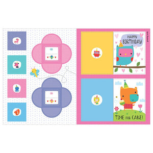 Product image 3 of Happy Birthday With Love From Me, a stationery item for ages 6+, by Make Believe Ideas.