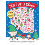 Product image 1 of Happy Little Elves, a sticker activity book for ages 3+, by Make Believe Ideas.