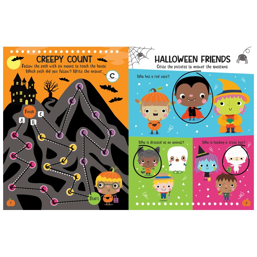 Product image 7 of Haunted House Activity Book, a sticker activity book for ages 4+, by Make Believe Ideas.