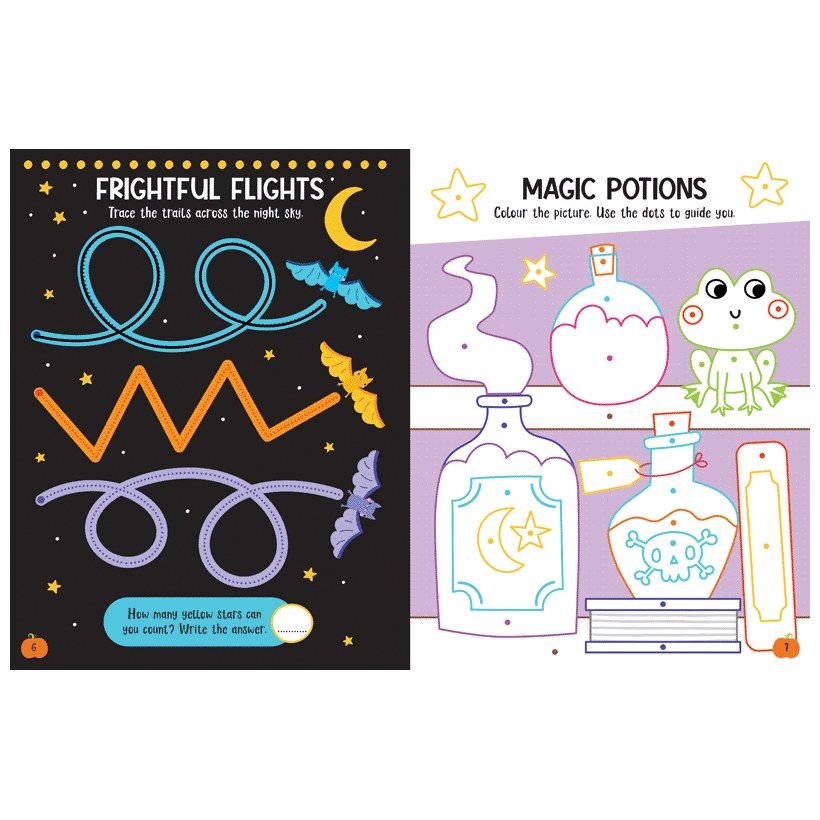 Product image 9 of Haunted House Activity Book, a sticker activity book for ages 4+, by Make Believe Ideas.