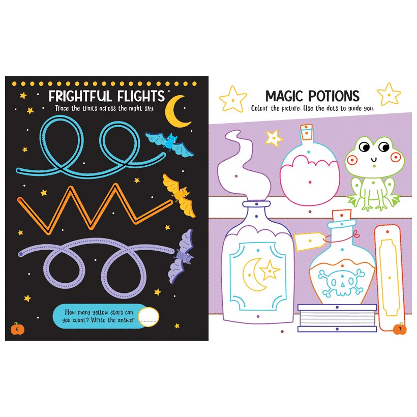 Product image 10 of Haunted House Activity Book, a sticker activity book for ages 4+, by Make Believe Ideas.