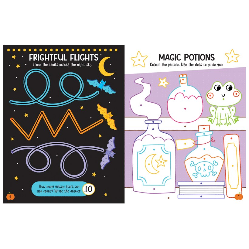 Product image 11 of Haunted House Activity Book, a sticker activity book for ages 4+, by Make Believe Ideas.