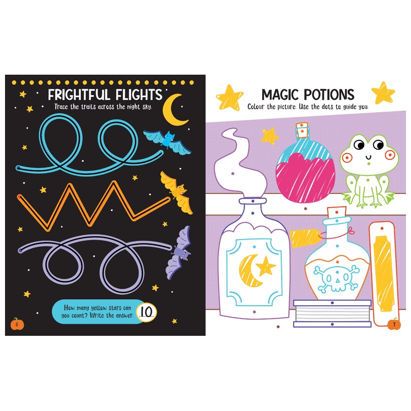 Product image 12 of Haunted House Activity Book, a sticker activity book for ages 4+, by Make Believe Ideas.