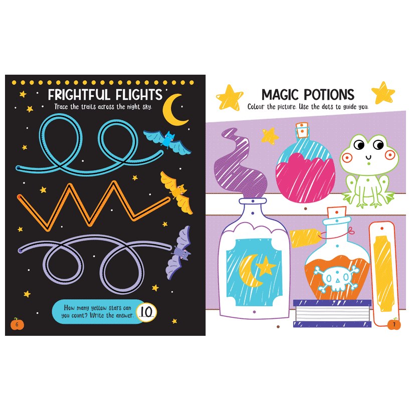 Product image 13 of Haunted House Activity Book, a sticker activity book for ages 4+, by Make Believe Ideas.