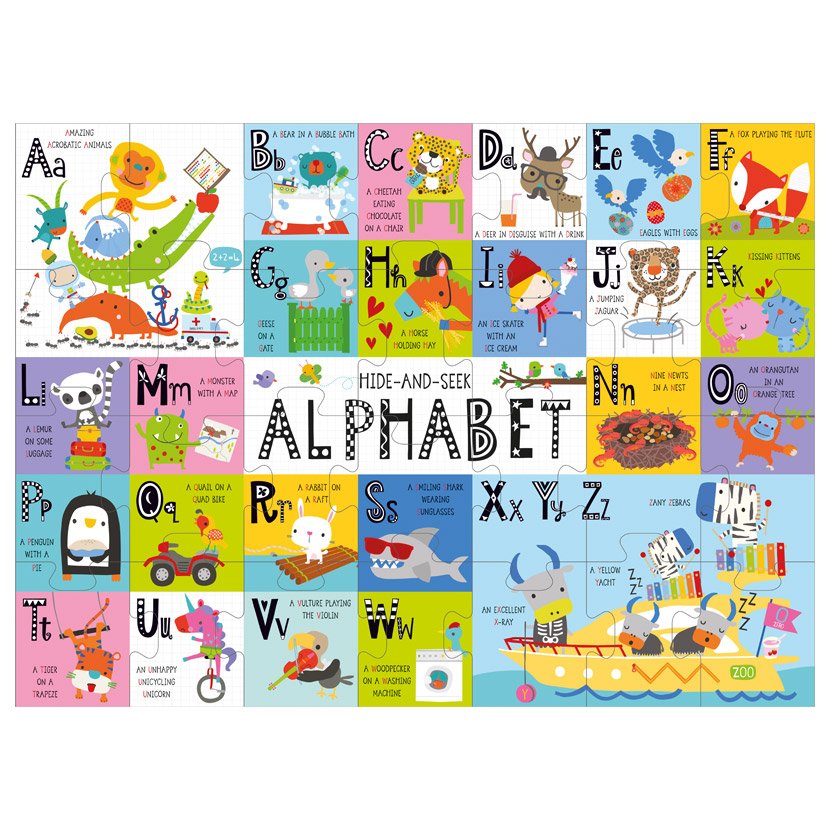 Product image 2 of Hide and Seek ABC Box, a box set for ages 0+, by Make Believe Ideas.