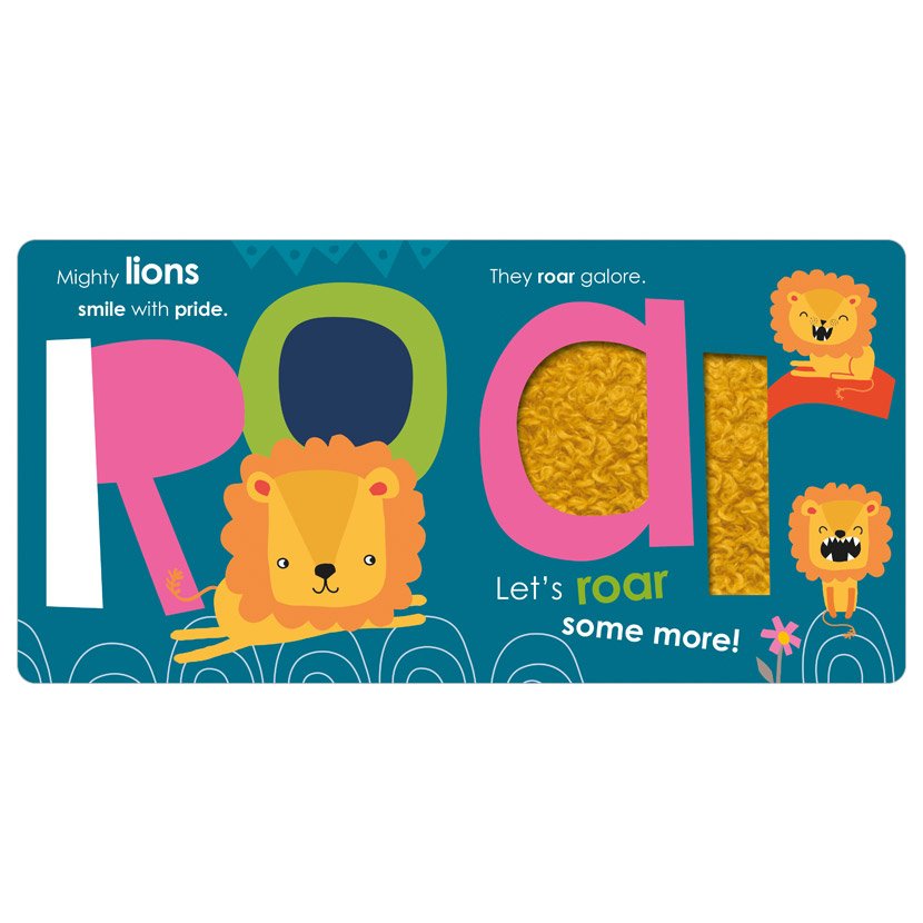 Product image 2 of Hiss Roar Snap, a board book for ages 0+, by Make Believe Ideas.