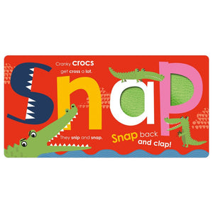 Product image 3 of Hiss Roar Snap, a board book for ages 0+, by Make Believe Ideas.