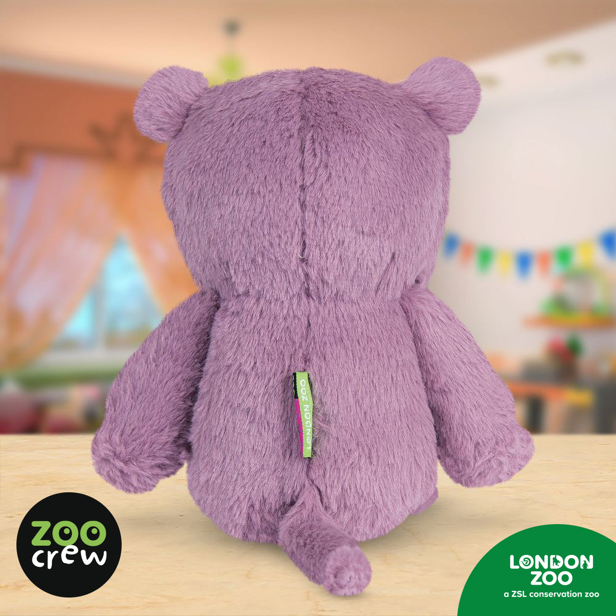 Product image 4 of Honey the Pygmy Hippo, a plush toy for ages 0+, by Make Believe Ideas.
