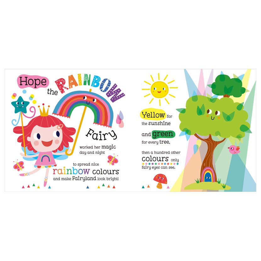 Product image 2 of Hope the Rainbow Fairy, a picture book by Make Believe Ideas.