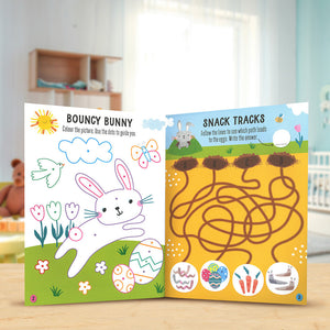 Product image 3 of Hoppy Bunnies Activity Book, a sticker activity book for ages 4+, by Make Believe Ideas.