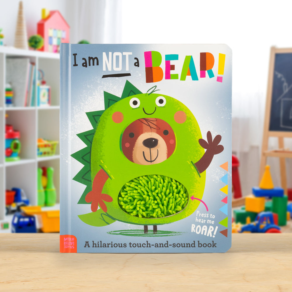 Product image 2 of I am Not a Bear!, a board book for ages 0+, by Make Believe Ideas.