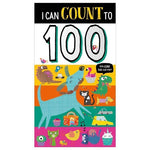 Product image 1 of I Can Count to 100, a board book for ages 3+, by Make Believe Ideas.