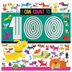 Product image 1 of I Can Count to 100, a board book for ages 0+, by Make Believe Ideas.