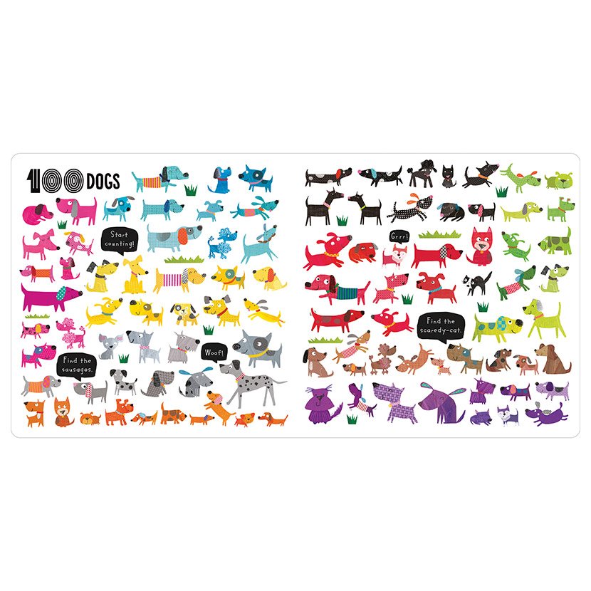 Product image 2 of I Can Count to 100, a board book for ages 0+, by Make Believe Ideas.