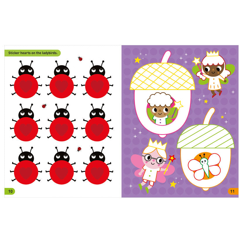 Product image 2 of I Can Stick Fairies, a sticker activity book for ages 3+, by Make Believe Ideas.