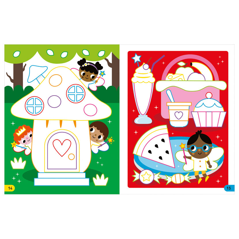Product image 3 of I Can Stick Fairies, a sticker activity book for ages 3+, by Make Believe Ideas.