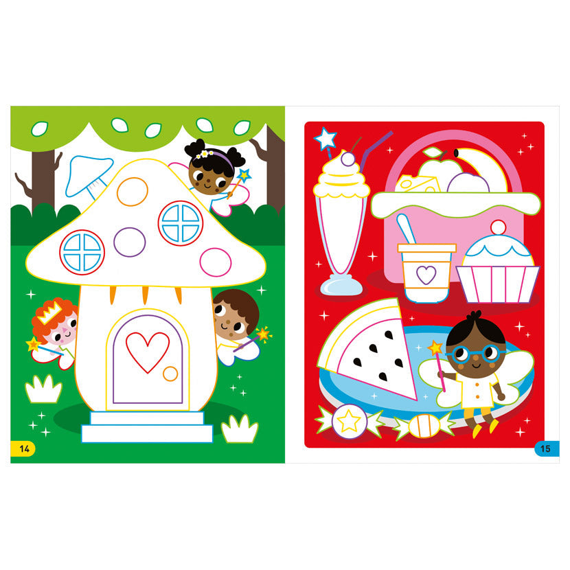 Product image 3 of I Can Stick Fairies, a sticker activity book for ages 3+, by Make Believe Ideas.