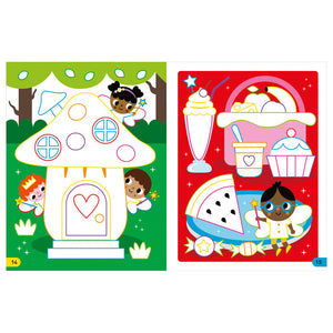 Product image 3 of I Can Stick Fairies, a sticker activity book for ages 3+, by Make Believe Ideas.