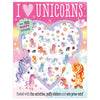 Product image 1 of I Love Unicorns, a sticker activity book for ages 4+, by Make Believe Ideas.