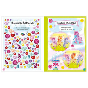 Product image 2 of I Love Unicorns, a sticker activity book for ages 4+, by Make Believe Ideas.