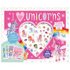 Product image 1 of I Love Unicorns Sticker Activity Case, a box set for ages 4+, by Make Believe Ideas.