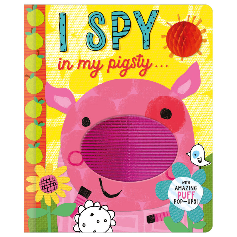 Product image 1 of I Spy in My Pigsty . . ., a board book for ages 3+, by Make Believe Ideas.
