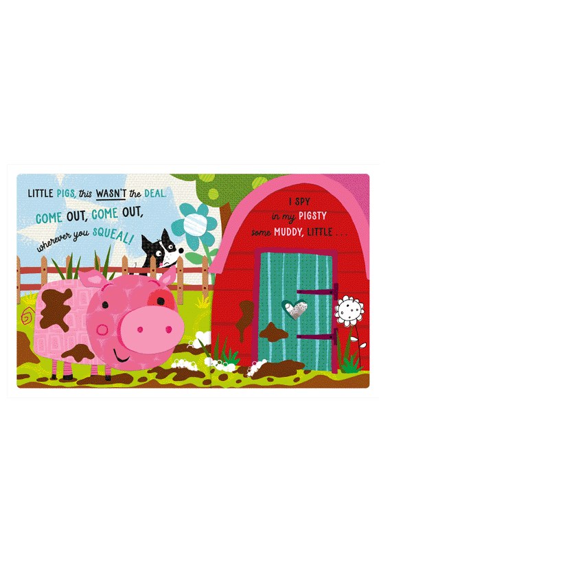Product image 3 of I Spy in My Pigsty . . ., a board book for ages 3+, by Make Believe Ideas.