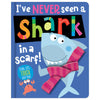 Product image 1 of I've Never Seen a Shark in a Scarf!, a board book for ages 0+, by Make Believe Ideas.