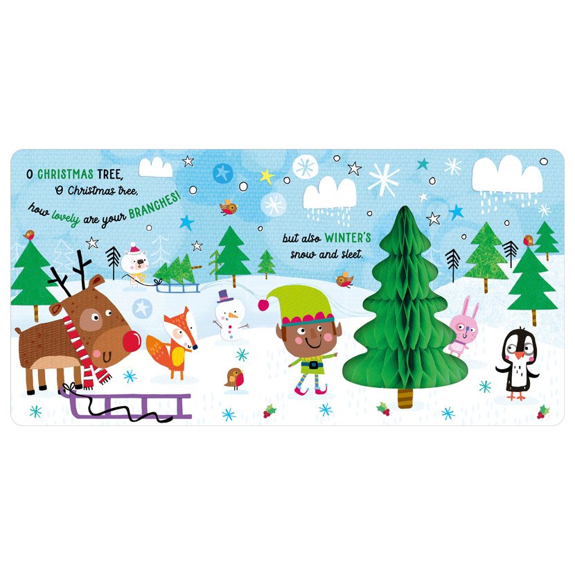 Product image 2 of Jingle Bells, a board book for ages 3+, by Make Believe Ideas.